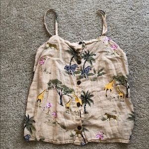 Safari tank top